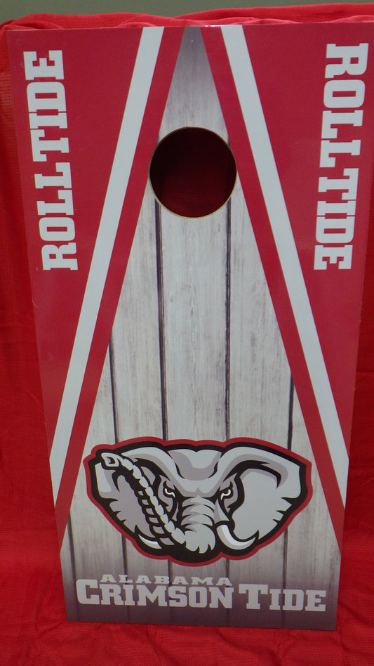 Alabama Roll Tide Cornhole Boards