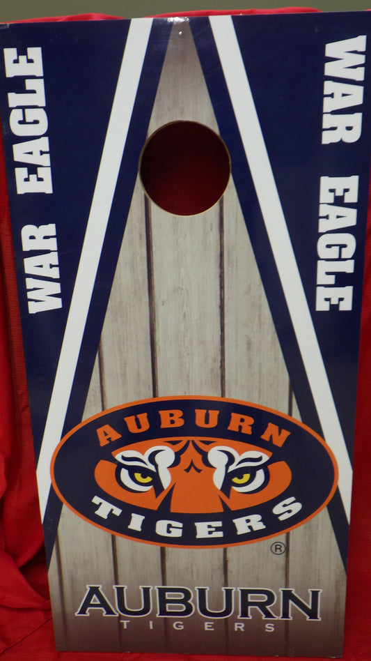 Auburn Tigers / War Eagles Cornhole Boards