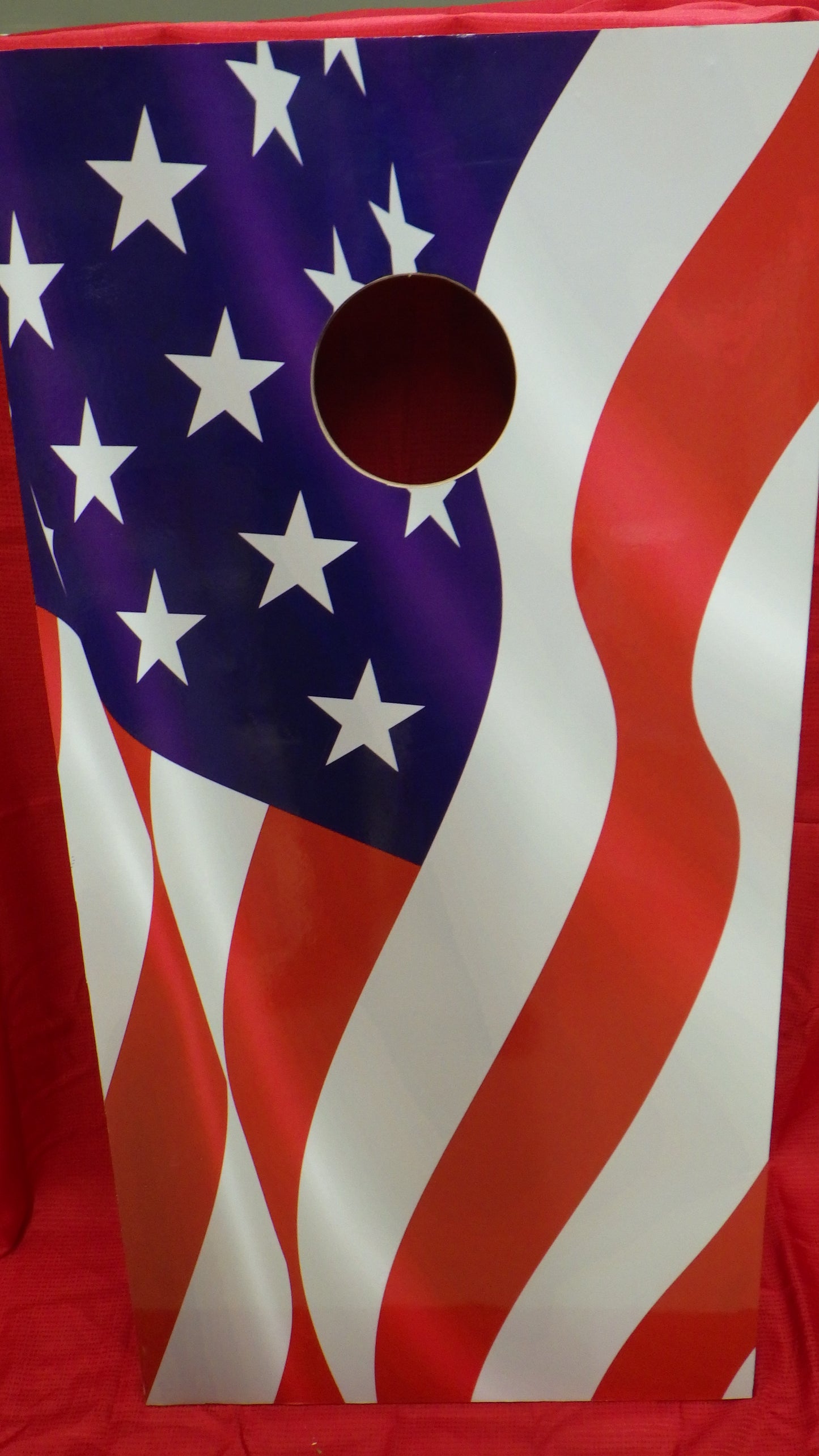 American Flag Cornhole Boards