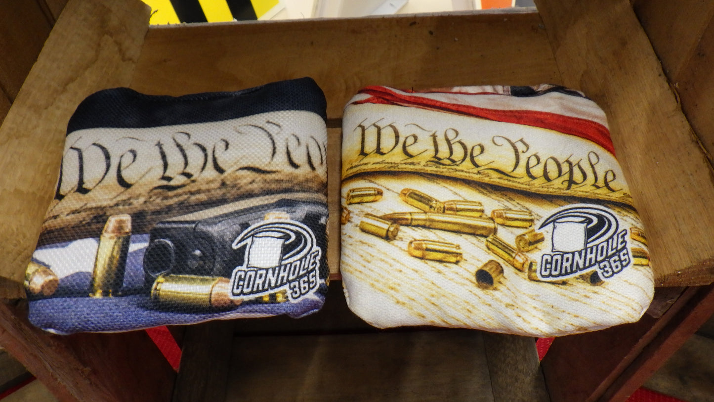 "We The People" Cornhole Bags (set of 8)