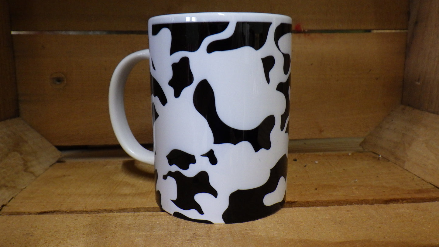 Cow Hide Coffee Mug