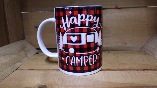 "Happy Camper" Coffee Mug