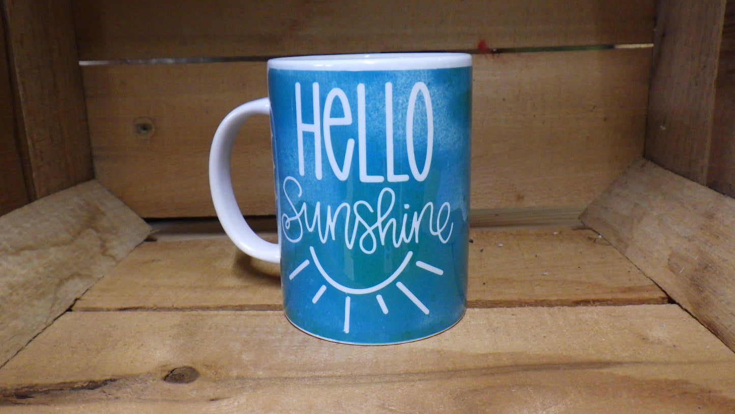 "Hello Sunshine" Coffee Mug